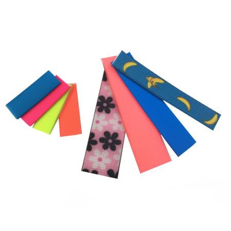 ڈاگ کالر واٹر پروف پیویسی لیپت کے لئے نایلان ویب